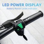 WINDHORSE Electric Bike for Adults, 16" Folding Ebike with 630W Peak Motor, 25MPH, 35Miles Range, Removable Battery, Suspension, Dual Disc Brake, LED Display, Electric Bicycle for Commuter