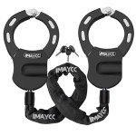 Scooter Locks Anti Theft,Bike Chain Lock with Key,Electric Scooter Lock Anti Theft for Segway,Ninebot and Bicycle Lock Cable Accessories