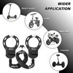Scooter Locks Anti Theft,Bike Chain Lock with Key,Electric Scooter Lock Anti Theft for Segway,Ninebot and Bicycle Lock Cable Accessories