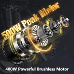 INSDRGN Folding Electric Bike for Adults, 20MPH Dual-Seat Ebike, MAX 45 Miles Range (PAS Mode) 499Wh Removable Battery, 9 Shocks Full Suspension, USB Charger, UL2849 Certified, 300lbs