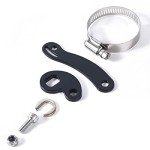 EBIKELING 6 Pc Ebike Accessories Conversion Kit, Electric Bike Kit, Torque Arm, Mid Drive, Front or Rear, Black