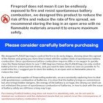 FLASLD E-Bike Battery Safe Bag Explosionproof - Large Capacity Fireproof Lipo Bag for Ebike Battery Charging and Storage (19.3 x 4.3 x 7in)