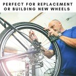 Vincita 36 Pieces 14G J Bend Bicycle Stainless Steel Spokes 254mm - 294mm with Brass Nipples for MTB Wheel Spokes, Ebike, Downhill, Trekking, City Bikes - Replacement/Repair Spokes…