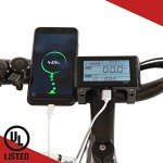 ECOTRIC 26" Fat Tire Electric Bike Powerful Adults Mountain Bicycle 500W Motor 36V/12.5AH Removable Lithium Battery Beach Snow Ebike Shock Absorption - 90% Pre Assembled