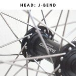 Vincita 36 Pieces 14G J Bend Bicycle Stainless Steel Spokes 254mm - 294mm with Brass Nipples for MTB Wheel Spokes, Ebike, Downhill, Trekking, City Bikes - Replacement/Repair Spokes…