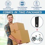 Esazn 24" Electric Trike with 350w Motor: Removable Battery