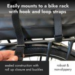 BiKase EBike Battery Bag - Mountable Waterproof & Fire Resistant Battery Storage for Camping or Long-Distance Biking, Fits Most, 7" x 3.5" x 22"