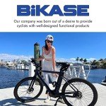 BiKase EBike Battery Bag - Mountable Waterproof & Fire Resistant Battery Storage for Camping or Long-Distance Biking, Fits Most, 7" x 3.5" x 22"