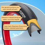 SIMEIQI 26"X4.0" Inch E-Bike Fat Bike Tires Electric Tricycle Tyres Foldable Replacement Tire for City Commuter Ebike Street Road Pavement Park or Urban Mountain Bicycle