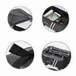 ANMEILU Bike Rack Bag Bike Bags for Bicycles Rear Rack Bike Trunk Bag Back Seat Carrier Saddle Luggage Storage Pack Bicycle Cargo Panniers Fat Tire Bike Folding Ebike Travel Cycling Waterproof Small