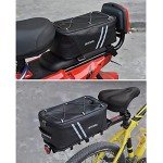ANMEILU Bike Rack Bag Bike Bags for Bicycles Rear Rack Bike Trunk Bag Back Seat Carrier Saddle Luggage Storage Pack Bicycle Cargo Panniers Fat Tire Bike Folding Ebike Travel Cycling Waterproof Small