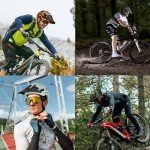 Favoto Mountain Bike Helmet - Dual Shell Lightweight MTB Bicycle Helmet Adjustable for Adults Men Women Youth CPSC Certificated, Glossy Black