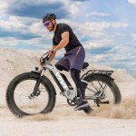 Vivi ACE07 Electric Bike, 26" x 4.0 Fat Tire Ebike, 1475W Peak Motor Electric Bike for Adults, 25MPH Ebikes for Adults with 48V 720WH Removable Battery, 7 Speed, UL 2849 Certified