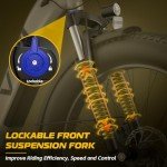 Vivi ACE07 Electric Bike, 26" x 4.0 Fat Tire Ebike, 1475W Peak Motor Electric Bike for Adults, 25MPH Ebikes for Adults with 48V 720WH Removable Battery, 7 Speed, UL 2849 Certified