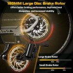 Vivi ACE07 Electric Bike, 26" x 4.0 Fat Tire Ebike, 1475W Peak Motor Electric Bike for Adults, 25MPH Ebikes for Adults with 48V 720WH Removable Battery, 7 Speed, UL 2849 Certified