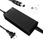 EVAPLUS 54.6V Electric Bike Power Adapter, Electric Scooter Charger for 48V Lithium Battery, 5.5mm DC Connector for 2.5mm/2.1mm