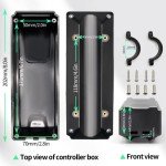 MUSELK Ebike Controller Box,Two Size for Ebike Conversion Kit Lithium Battary Box Case for Electric Bicycles Mountain Bikes (Big Box)