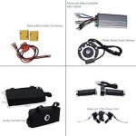 Electric Bike Conversion Kit, 48V 1000W/36V 250W Motor for Front/Rear Wheel, E-Bike Hub Motor for 26"/20" (48V 1000W Rear Wheel With LCD for 26")