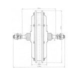 Electric Bike Conversion Kit, 48V 1000W/36V 250W Motor for Front/Rear Wheel, E-Bike Hub Motor for 26"/20" (48V 1000W Rear Wheel With LCD for 26")