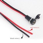 SaiDian 1Set Charging Wire 2.1mm DC Connector for 36V 48V 60V Electric Ebike Battery