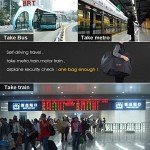 CamGo 20 Inch Folding Bike Bag - Waterproof Bicycle Travel Case Outdoors Bike Transport Bag for Cars Train Air Travel (Black, 20 inch)