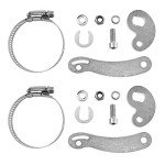 TIKSCIENCE Universal Torque Arm Conversion Kits for Electric Bicycle EBike Front or Rear Hub Motors 2 Sets, Electric Bicycle Maintenance Tool