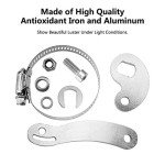 TIKSCIENCE Universal Torque Arm Conversion Kits for Electric Bicycle EBike Front or Rear Hub Motors 2 Sets, Electric Bicycle Maintenance Tool