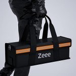Zeee Lipo Safe Ebike Battery Fireproof Charging Bag Explosionproof Lipo Battery Bag Large Capacity for Storage Charging (19.3 * 5.9 * 5.9in)