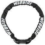 Bike Lock with Numbers and high Security Level, Bike Chain Lock, Bicycle Locks, 5 Digit Combination Lock for Bike, Bicycle, Scooter, Motorcycle, Door, Gate, Fence