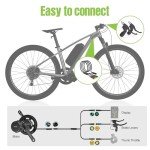 BAFANG Electric Bike Brake Levers, One Pair Waterproff Brake Levers Handle Bar Grips Ebike Conversion Kit, Cut Off Power Brakes Ebike Parts for BBS02/01 HD Mid Drive Motor & Hub Motor