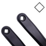 Alps2Ocean Universal Bike Crank Arms,89MM/102MM/114MM/127MM/140MM/152MM/160MM/165MM/170MM/175MM Available in Diamond Hole Bike Crank Arm for City Bike,Folding Bike,MTB,Ebike,Road Bike,Exercise Bike