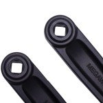 Alps2Ocean Universal Bike Crank Arms,89MM/102MM/114MM/127MM/140MM/152MM/160MM/165MM/170MM/175MM Available in Diamond Hole Bike Crank Arm for City Bike,Folding Bike,MTB,Ebike,Road Bike,Exercise Bike