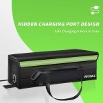 PETGILL E-Bike Battery Safe Bag Explosionproof - Large Capacity Fireproof Lipo Bag for Ebike Battery Charging and Storage(M 16.1x5.1x5.5Inches)