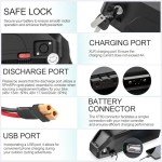 Varstrom 48V 13Ah Ebike Battery - Bike Battery for 0-1100W Electric Bike Kit, for BAFANG Voilamart AW Ebikeling Pexmor L-Fater Conversion Kit, Batteries for Mid Drive Kit & Hub Motor (W/Charger)