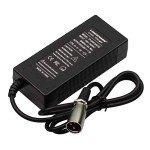 54.6v Charger 48v Output 54.6V 1.5A 48 Volt 3-pin XLR Male Plug for 54.6 Volt 13S 12Ah Lithium Battery Charger