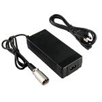 54.6v Charger 48v Output 54.6V 1.5A 48 Volt 3-pin XLR Male Plug for 54.6 Volt 13S 12Ah Lithium Battery Charger