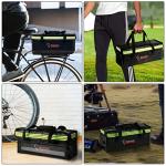 ROLOWAY Lipo Battery Bag Fireproof Bag (20 x 5 x 7.5 inch), Large Lipo Bag Fireproof Ebike Battery Bag, Lipo Safe Bag with Comfortable Handle, Reflective Strip, Lipo Charging Bag