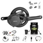 BAFANG 750W Mid Drive Kit,Mid Drive Ebike Conversion Kit Brushless Upgraded Motor with DPC010 Digital Display and 44T Chainring for Commuter Bike,Recumbent Trike,Mountain Bike,Cargo Bike
