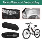 XIUWK 2Pack Waterproof Battery Bag for Rectangular Batteries