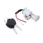 Battery Chager Ignition Switch Lock with 2 Keys for Motorcycle Electric Bike Scooter E-Bike Electric Lock Accessories
