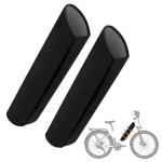 XIUWK 2-Piece EBike Battery Cover Waterproof, Bicycle Frame Battery Protector Cover