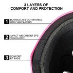 67i Bike Helmet for Adults & Kids 8-14 - Adjustable L (22.83”-23.82”) Lightweight Ventilated Cycling Helmets with 11 Vents (Pink)