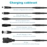 7-in-1 Universal Charger | 48 Volt Battery Charger & 54.6V 2A Output | Fast Charging for 13S Li-ion, Scooter Batteries | Overload/Short-Circuit Protection