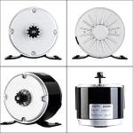 Vevitts Small Brushed Permanent Magnet Electric Motor for E Scooter Drive Speed Control 24V 350W 3000RPM