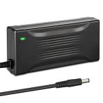 Xietongpo 54.6V 3A Charger for 48V 13S Lithium Li-ion Battery Pack, 48 Volt Universal Battery Charger with 3 pin XLR Connector, 5.5 * 2.5mm, 5.5 * 2.1mm Male Plug, 8mm 3 Prong Female Plug