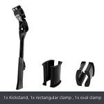 N+1 Adjustable Rear Side Kickstand for Mountain, eBike, Road, City & Heavy Bikes - 26"-29" Inch