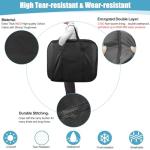 20 Inch Folding Bike Bag,Durable Folding Ebike Bags,Outside Waterproof Bike Bags,Portable Bike Transport Bag with Strong Webbing for Car Train Shipping Air Travel,Bike Accessories with Handlebar Case