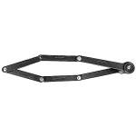 Kryptonite Keeper 510 Folding Bike Lock, Compact Lightweight High Security Anti-Theft Foldable Bicycle Lock with 2 Keys and Mount for E-Bikes Scooter Road Mountain Bikes, 100cm (39in),Black