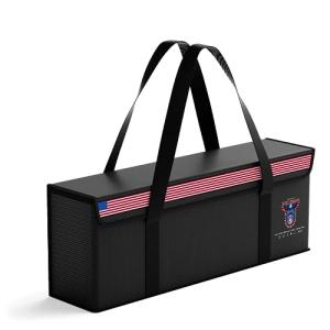 HulkGoo Fireproof Explosion-Proof Waterproof Ebike Battery Storage Bag - Safe Case for Lithium/Lipo Batteries (19.3 x 4.3 x 7 Inch)