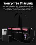 HulkGoo Fireproof Explosion-Proof Waterproof Ebike Battery Storage Bag - Safe Case for Lithium/Lipo Batteries (19.3 x 4.3 x 7 Inch)